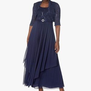 NWT R&M Richard’s Evening Dress, size 22